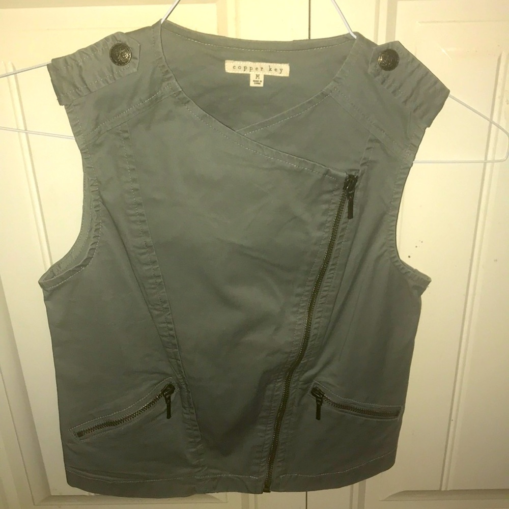 Girls Copper Key Vest